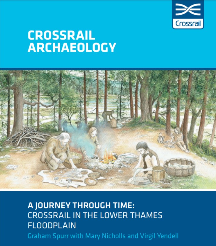 The cover of the Journey through Time Crossrail monograph