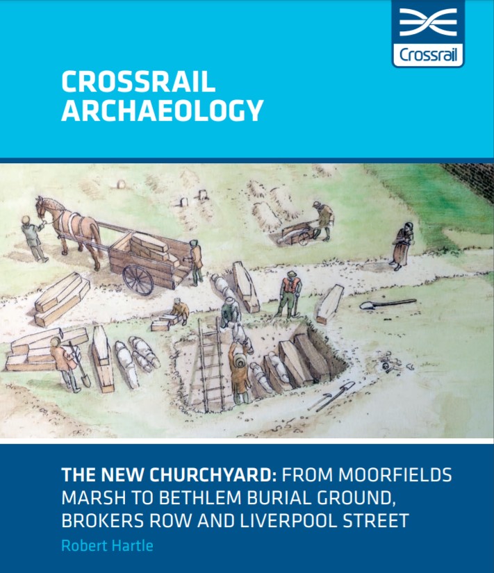 The cover of the New Churchyard Crossrail monograph