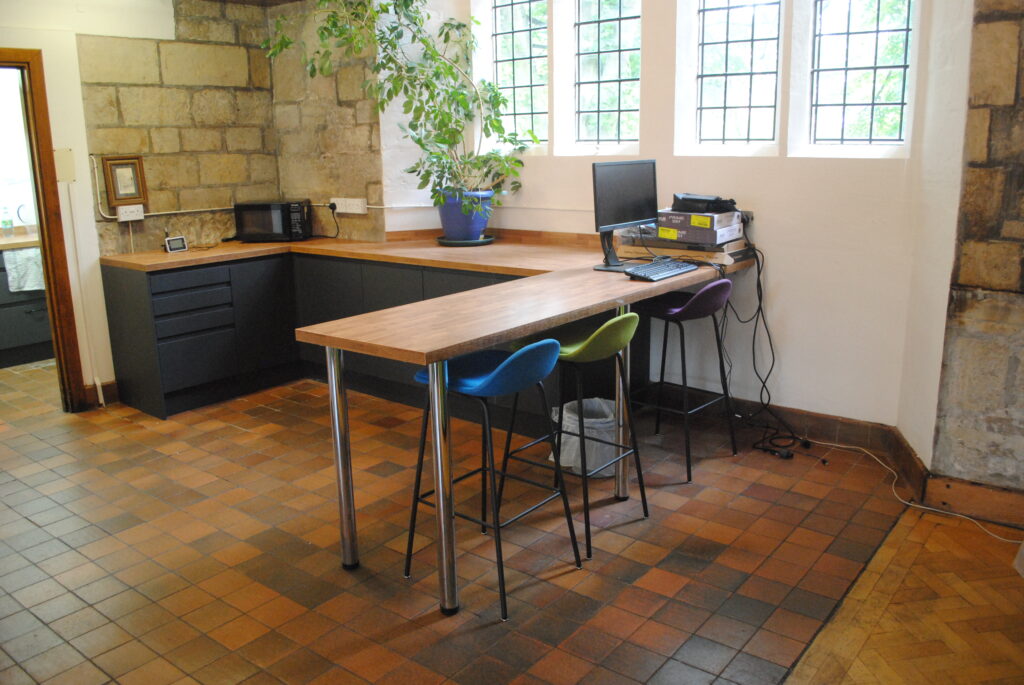 A picture of the furniture in the ADS kitchen