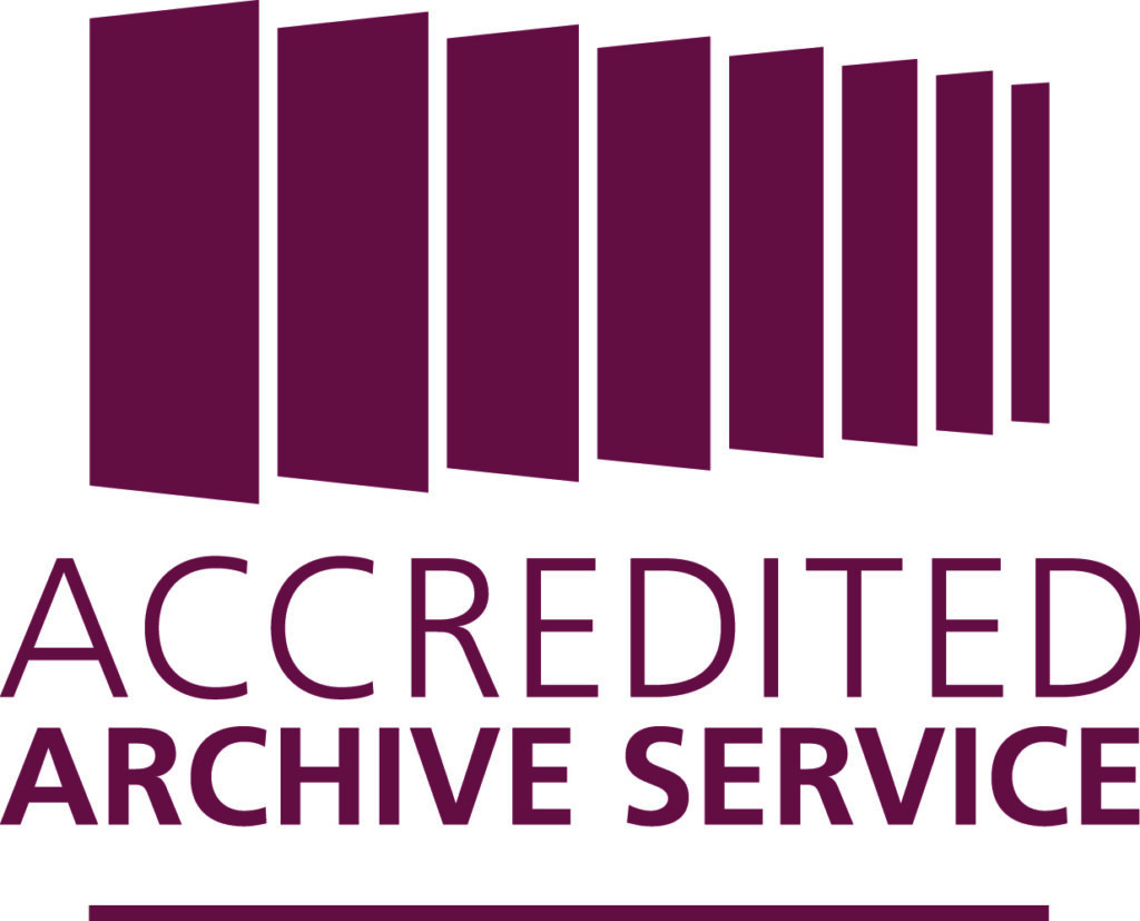 The logo defining an Accredited Archive Service