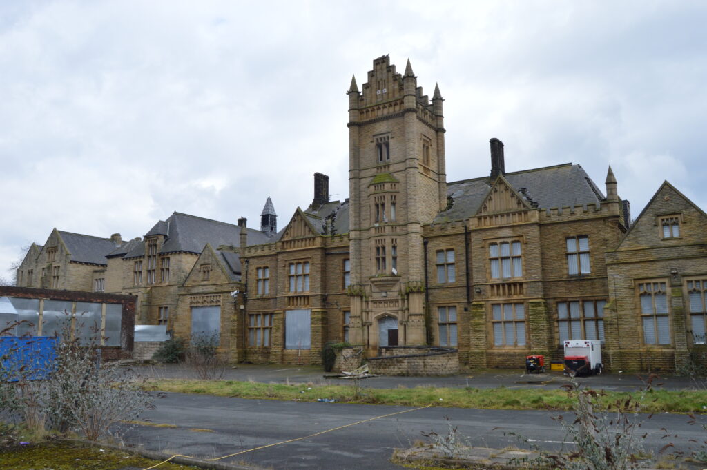 image of the site of Clayton Hospital
