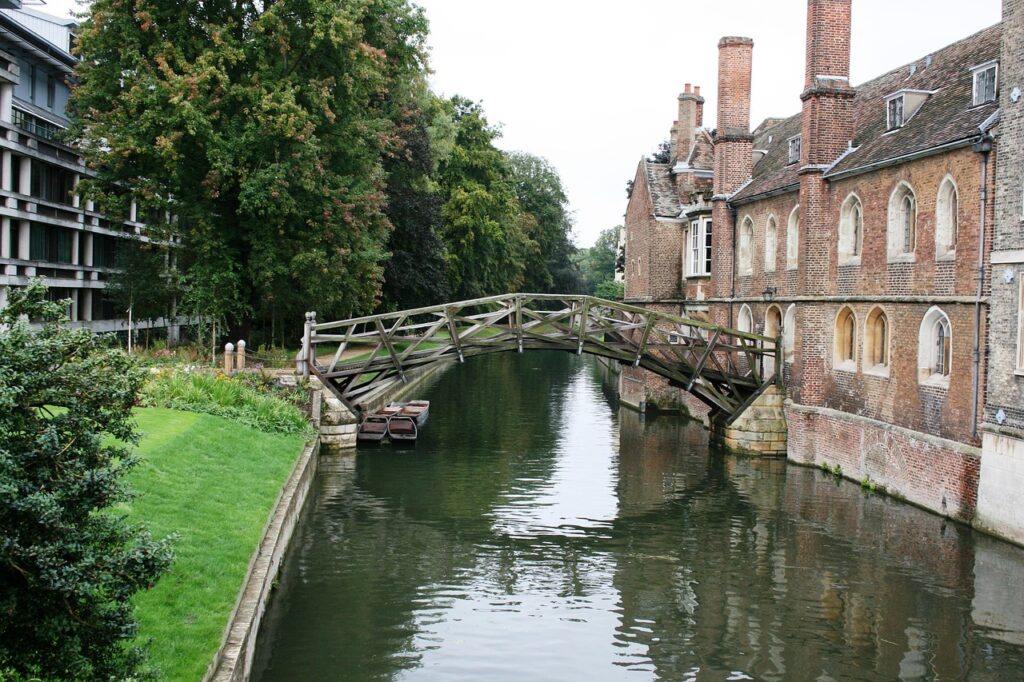 Mathematical bridge in Cambridge