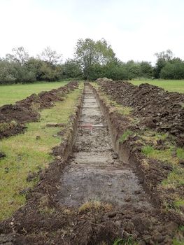 oxfordar1-513968: Digital Archive from Archaeological Evaluations at Foxbridge, Swindon, Wiltshire (Phases 1-3), 2019-2020. Copyright:  Oxford Archaeology (South)