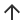 upwards pointing arrow