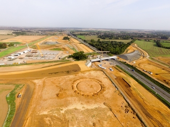 A14 Cambridge to Huntingdon Improvement Scheme: Digital Archive for Archaeological Works at Brampton West Landscape Block, 2016-2018