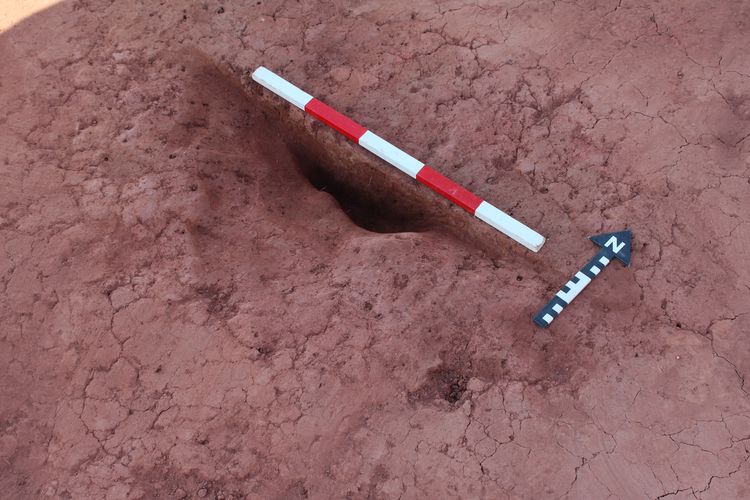 Thumbnail of NW facing shot of pit 46036