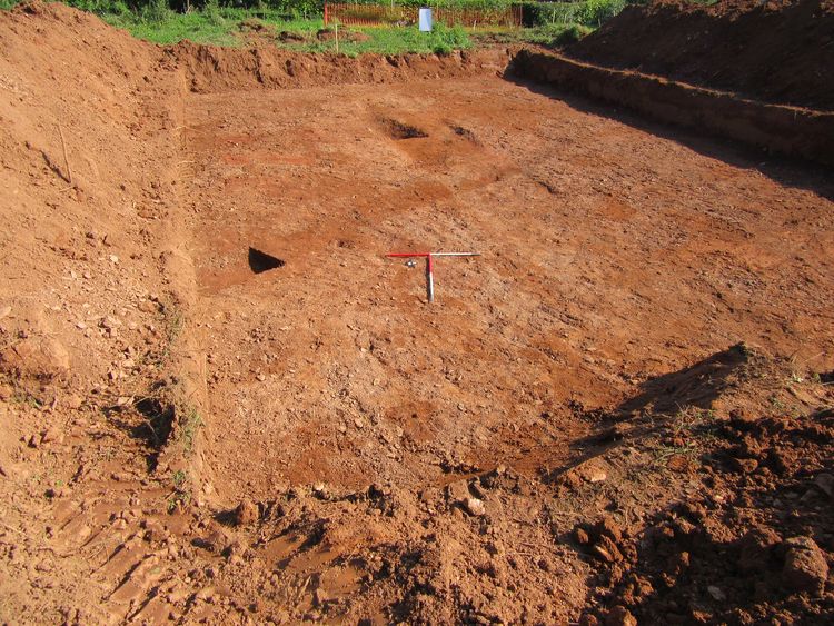 Thumbnail of SE facing shot of area 38 post excavation