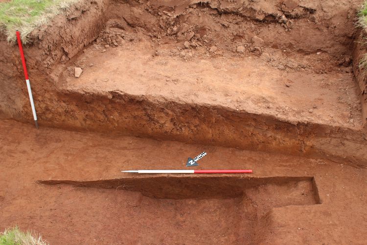 Thumbnail of SE facing shot of ditch 3205