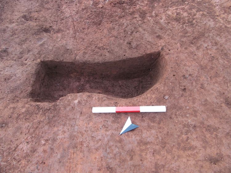 Thumbnail of SE facing shot of posthole 47068