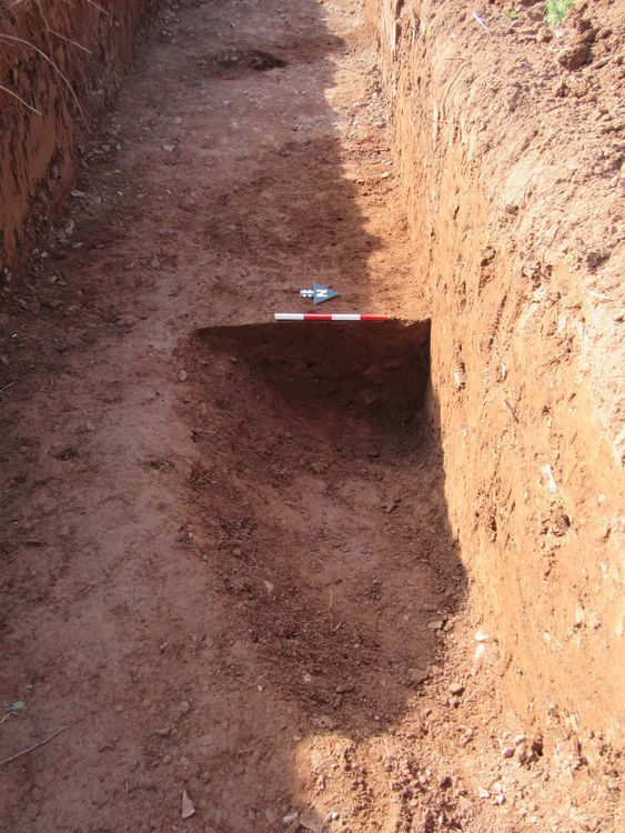 Thumbnail of W facing shot of pit 3805