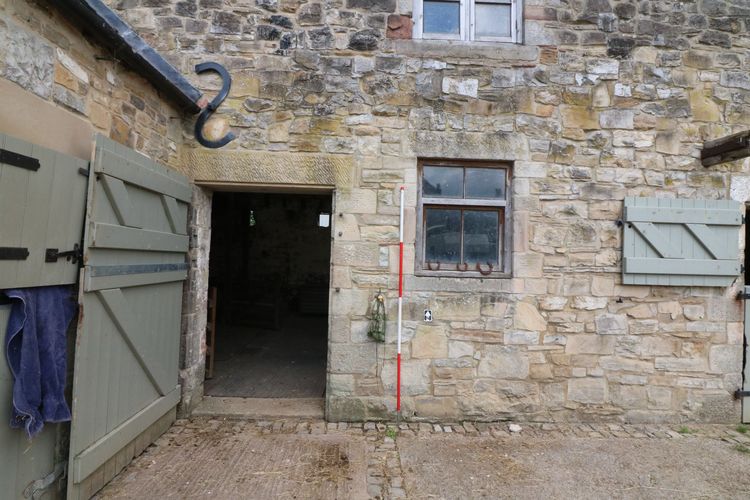 Thumbnail of Figure 44 View north of door of B1 with door open