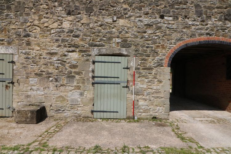 Thumbnail of Figure 47 View north of door of B3 with door closed