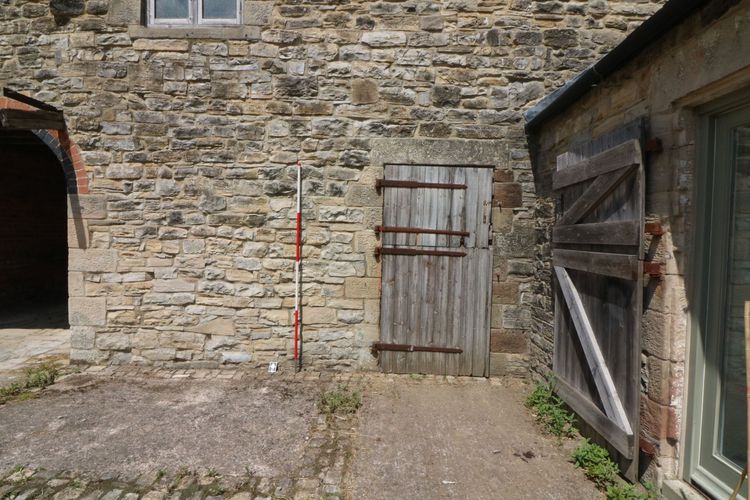 Thumbnail of Figure 49 View north of door of B4 with door closed
