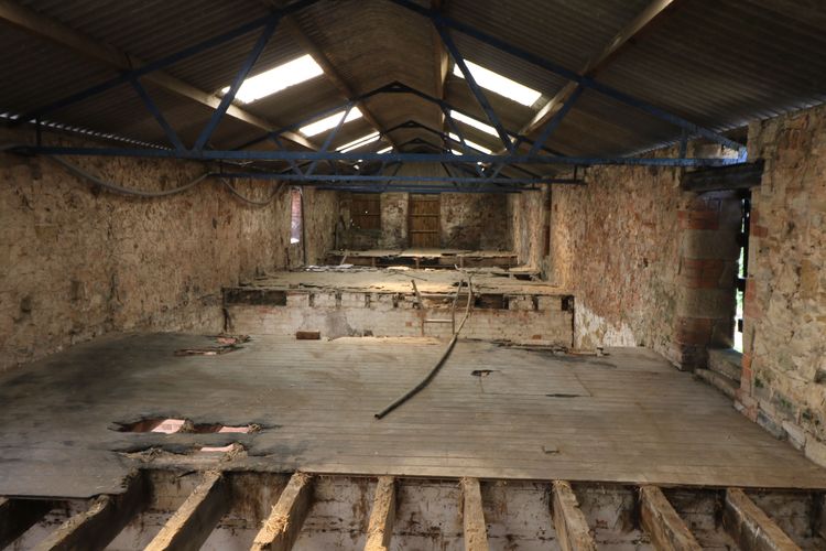 Thumbnail of Figure 78 View west of upper floor from approximate centre of northern portion of range