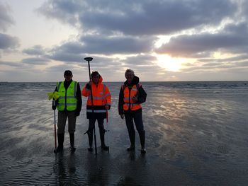 The Survey team, Sandwich Bay