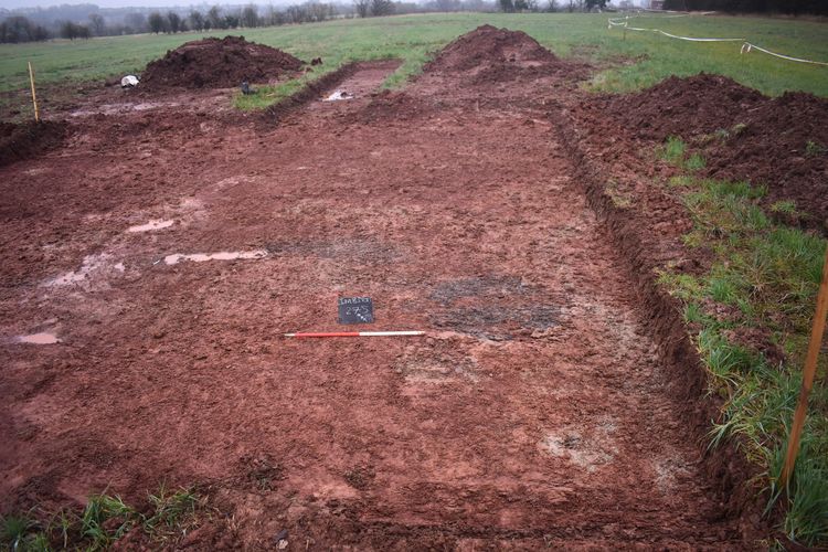 hs2wsp1-383088: Digital Archive from Archaeological Trial Trenching between Long Itchington and River Leam, Stratford on Avon, Warwickshire, 2018 (HS2 Phase One). Copyright:  High Speed Two Ltd.