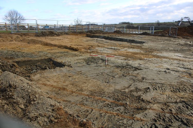 hs2archa1-503705: Data from Fieldwalking and Construction Integrated Recording at Field 18, Versions Farm, Radstone, West Northamptonshire, 2021-2022 (HS2 Phase One). Copyright:  High Speed Two Ltd.