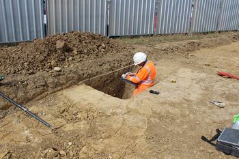 Image from Images and GIS from an Archaeological Excavation at East Anglia Three Onshore Converter Station, North of Bullen Lane, Bramford, Suffolk, August - October 2022