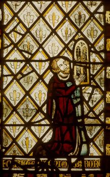 Photograph showing window donor from York, St Denys Walmgate, nIV 1a