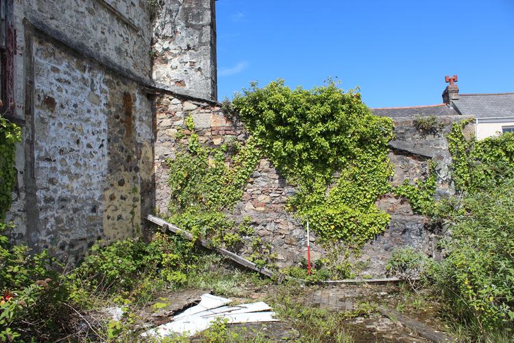 Thumbnail of West facing view showing former lean to location