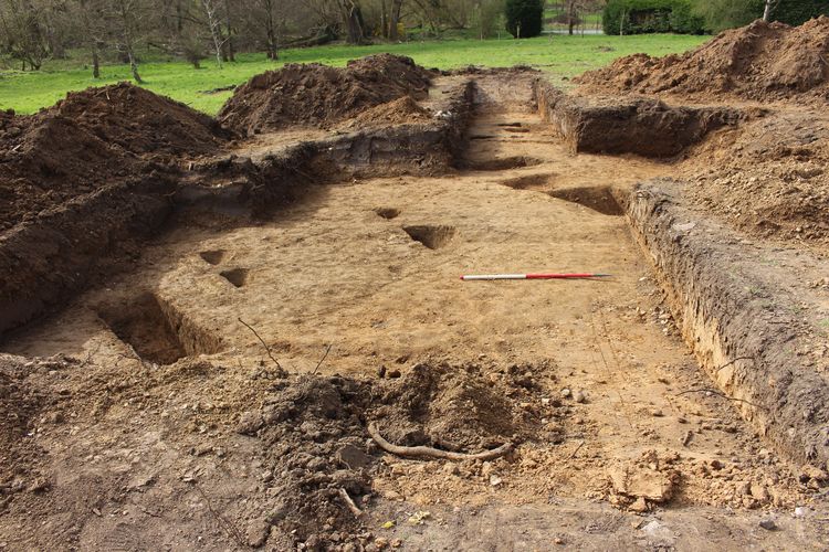 cotswold2-417031: Site Images and GIS Data from an Archaeological Evaluation at Rushbrooks Nursery, The Street, Monks Eleigh, Suffolk, 2021. Copyright:  Cotswold Archaeology