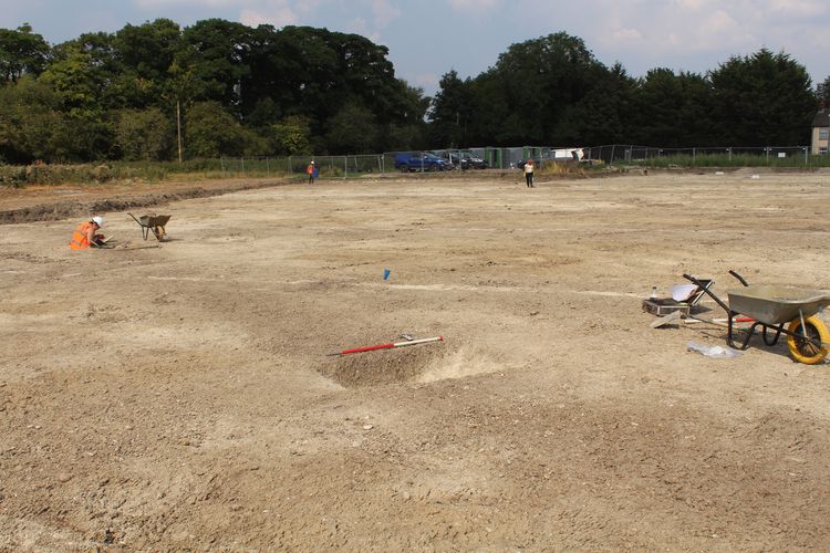 cotswold2-522732: Digital Archive from an Archaeological Excavation at Bidwell West, Plots H and I, Houghton Regis, Central Bedfordshire, July to September 2021. Copyright:  Cotswold Archaeology