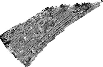 360archa2-520831: Digital Archive from a Magnetometry Survey between Long Newton Sewage Treatment Works, Stockton-on Tees and Middleton One Row Sewage Pumping Station, Darlington (Goosebeck WINEP Transfer), 2023-2024. Copyright:  360 Archaeology & Heritage LTD