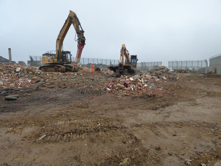 molanort1-334639: Digital Archive from a Programme of Archaeological Works at HMP Wellingborough, Northamptonshire, 2018-2019. Copyright:  MOLA Northampton