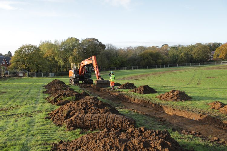 wessexar1-513942: Digital Archive from Archaeological Investigations at Misery, Providence Hill, Bursledon, Southampton, Hampshire, 2022-2023. Copyright:  Wessex Archaeology