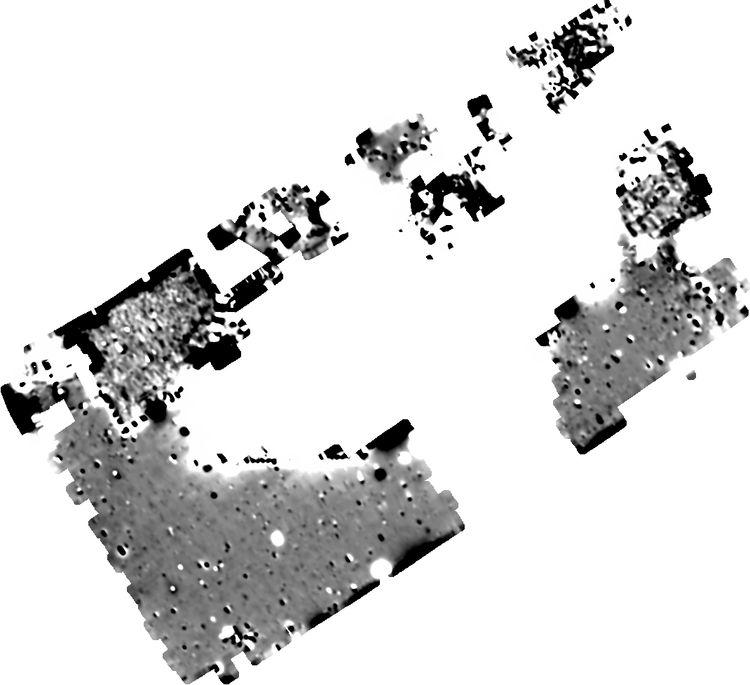molanort1-524514: Site Data from a Geophysical Survey at Four Oaks Primary School, Sutton Coldfield, Birmingham, April 2024. Copyright:  Museum of London Archaeology