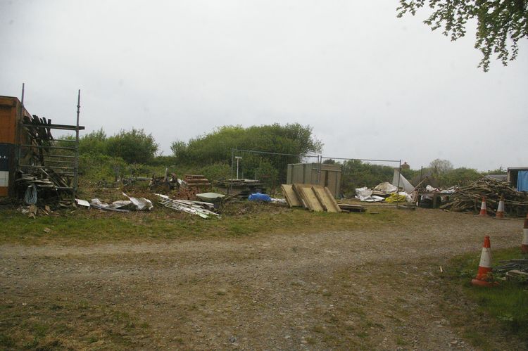 Thumbnail of A shot of Field 04 with yard; looking north-north-east (no scale).