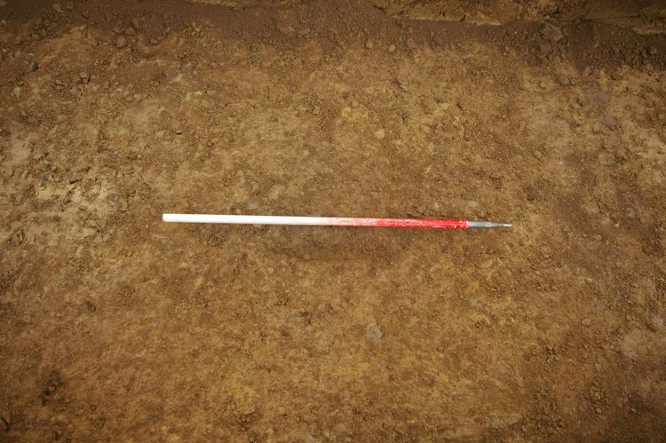 Thumbnail of A shot of Post Hole [111]; looking north-east (1m scale).