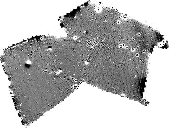 molanort1-529119: Data from Geophysical Survey Work at Midland Road, Ellistown, Leicestershire, October 2024. Copyright:  MOLA Northampton