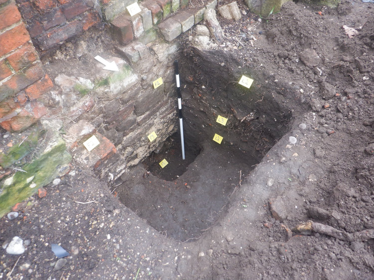 colchest3-523841: Digital Archive from an Archaeological Evaluation at St John's Green Primary School, St John's Green, Colchester, Essex, April 2024. Copyright:  Colchester Archaeological Trust
