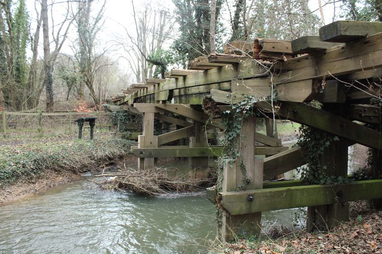 essexsmr1-523994: Digital Archive from a Level 4 Historic Building Survey at Trestle Viaduct, Wickham Bishops, Maldon, Essex, January 2024. Copyright:  Essex County Council