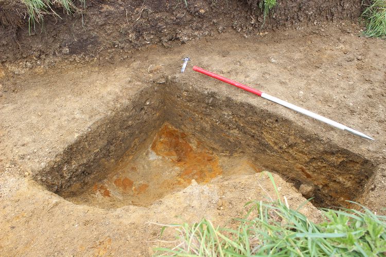 cotswold2-530973: Digital Archive from an Archaeological Evaluation at Tadpole Lane, Blunsdon St Andrew, Swindon, April 2024. Copyright:  Cotswold Archaeology
