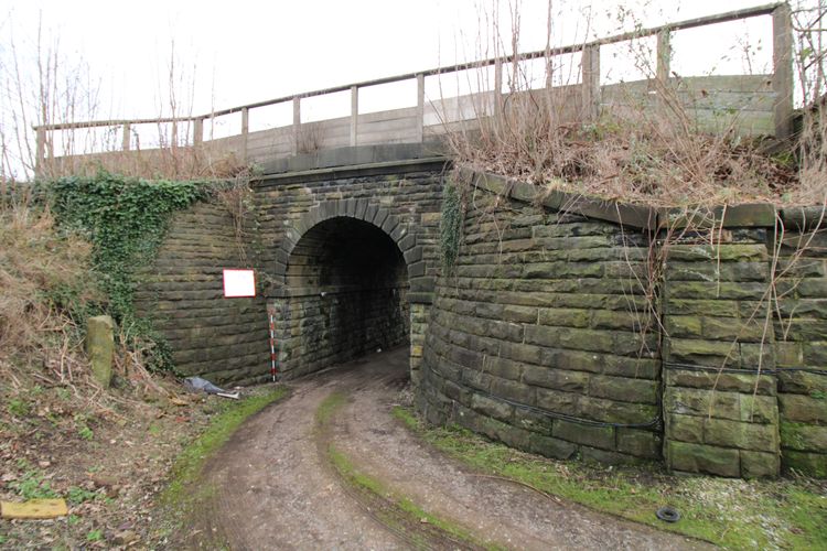oxfordar2-530012: Images from a Historic Building Investigation and Recording at Occupation Underbridge (Transpennine Route Upgrade West), Dewsbury, West Yorkshire, January 2024. Copyright:  Oxford Archaeology North