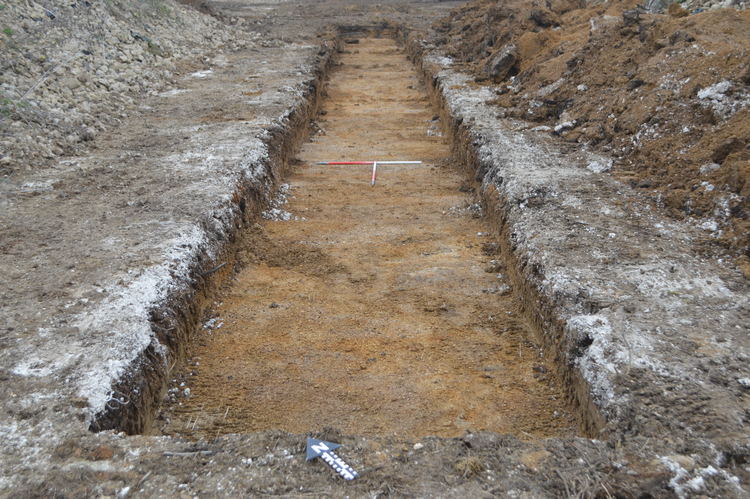 cotswold2-528145: Digital Archive from an Archaeological Evaluation at Fen Drayton Farm, Fen Drayton, Cambridgeshire, October 2024. Copyright:  Cotswold Archaeology
