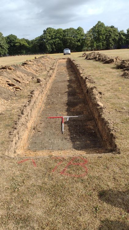 cotswold2-515469: Digital Archive from an Archaeological Evaluation at Wilton Park (Phase 5), Beaconsfield, Buckinghamshire, July - August 2022. Copyright:  Cotswold Archaeology