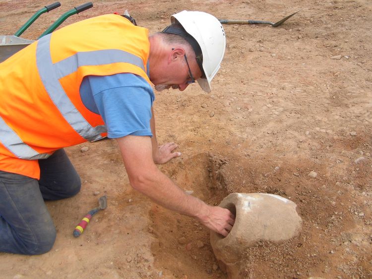 Images and CAD Data from an Archaeological Evaluation at Eastboro Way, Nuneaton, Warwickshire, 2021