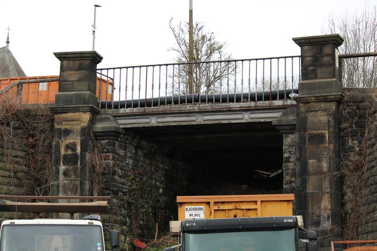 oxfordar2-530408: Images from a Historic Building Investigation and Recording at Toad Holes Underbridge and Ming Hill Underbridge (Transpennine Route Upgrade West), Dewsbury, West Yorkshire, January 2024. Copyright:  Oxford Archaeology North