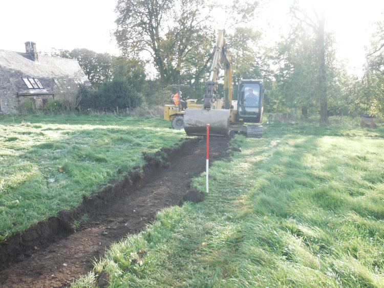 archaeol5-321262: Digital Archive from a Historic Building Recording, Level 2 Earthwork Survey and Archaeological Watching Brief at Parkfield, Ashford-in-the-Water, Derbyshire, October 2017 - June 2018. Copyright:  Archaeological Research Services Ltd