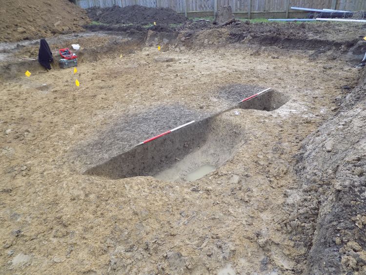 molanort1-377416: Site Images and Records from a Programme of Archaeological Work at Rectory View, Hargrave, Northamptonshire, 2019-2021. Copyright:  MOLA Northampton