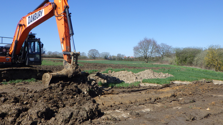 archaeol6-515163: Digital Archive from an Archaeological Evaluation at Wilkin and Sons Jam Factory, Tiptree, Essex, March - April 2023. Copyright:  Archaeology South-East