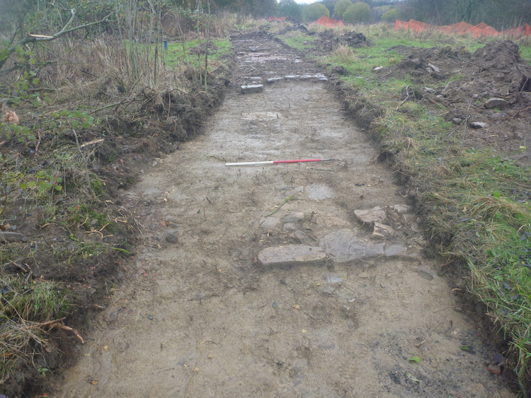 archerit1-377491: Digital Archive from an Trial Trench Evaluation and an Excavation at Blind Lane, Bolsover, Chesterfield, Derbyshire, November 2019 and March - July 2020. Copyright:  York Archaeology