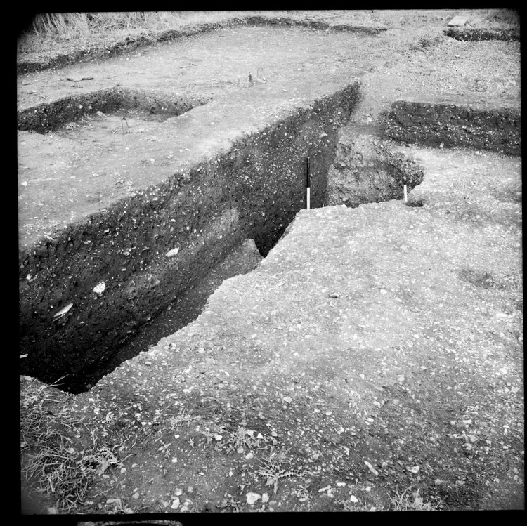 Thumbnail of 12-4 View looking NE of trench A plus I