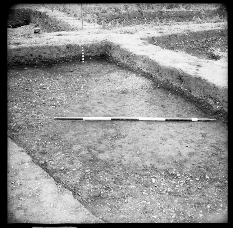 Thumbnail of 14-4 View looking NE of pits in in AII with scale