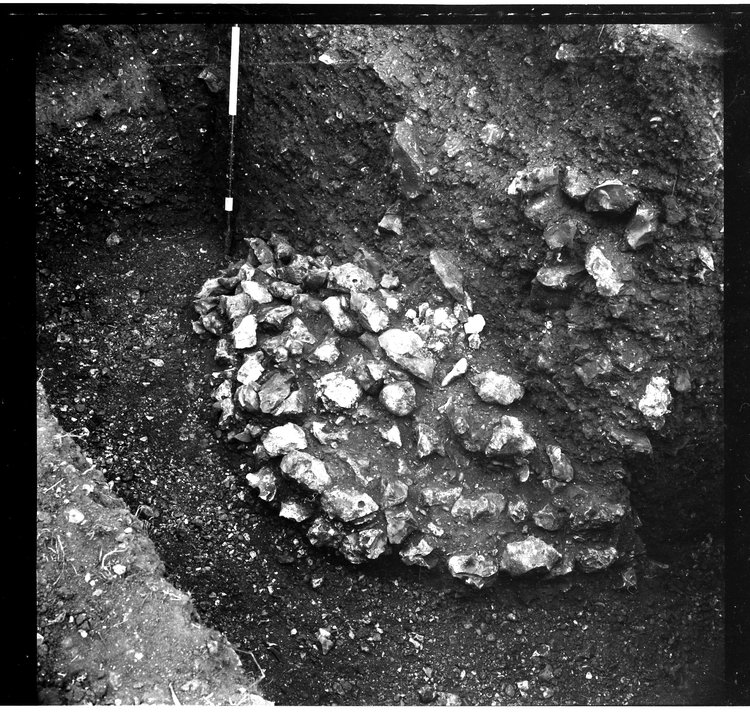 Thumbnail of 18-3 View of section of trial trench C with scale - 2