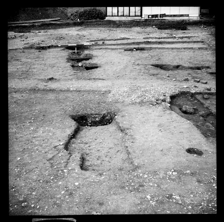Thumbnail of 35-2 View looking N of post holes in IDX