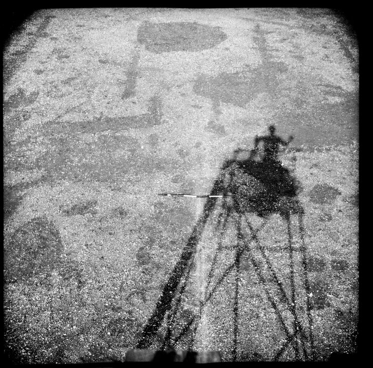 Thumbnail of 37-4 View looking E of OD 1 with scale and photo tower shadow
